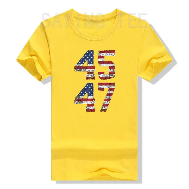 Trump "45 47" Shirt